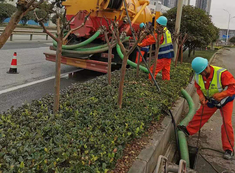 江山市政管道清淤
